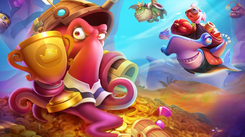 Game bắn cá sở hữu một giao diện đẹp mắt với hiệu ứng mượt mà